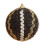 Christmas Tree Ornament Black Irregular Ball Pendant 12pcs 1