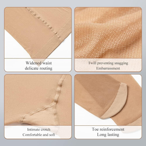 Διαφανές καλσόν Plus Size20D2-Pack Queen Size Tights 1
