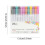 YOCBZ Glitzermarker-Set, Glitzergel, Doppellinie, 24 Stück 3