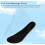 Solette Cloud per uomo e donna in memory foam 4D con supporto per l'arco plantare 7