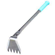 petite houe de jardin JWDX en acier inoxydable, outil de désherbage