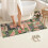 Tapete floral para banheiro, antiderrapante, em microfibra, 60 x 152 cm (24 x 60 polegadas). 4