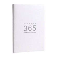 Desktop calendar notepad planner tray for women