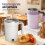 Selbstumrührender Kaffeebecher mit Kühlfunktion, 400 ml, USB-aufladbar 7