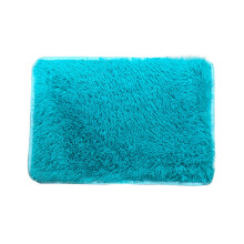 JeashCHAT small throw rug blue 16x24 inch ultra soft