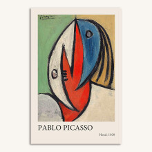 Reproduction d'art abstrait sur toile de Pablo Picasso, 30 x 45 cm (sans cadre), affiche pour salon, chambre ou bureau.