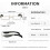 Faltbare Lesebrille mit Blaulichtfilter, Gleitsichtbrille, 1 Paar 7