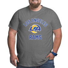 LA Rams Herren-Football-T-Shirt mit kurzen Ärmeln