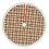 Christmas tree skirt plaid 48 inch 1