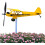 3D-Kinetik-Windspinner in Flugzeugform, J3-Stil, Metall, 1-teilig 7