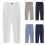 Boys Solid Stripe School Uniform Pants 2-13 Years 3