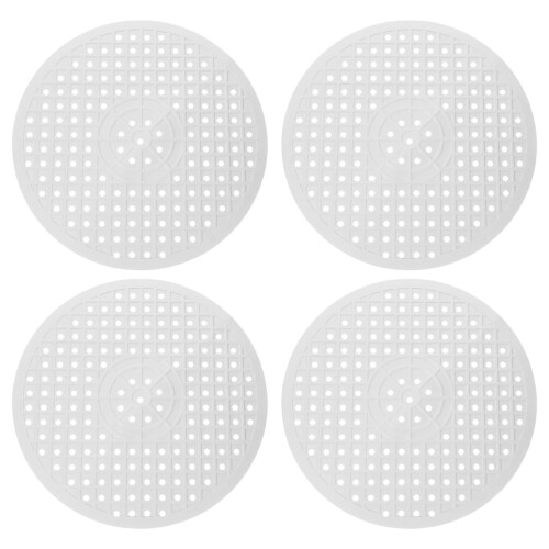Sink Drying Mat Round Rubber Protector 4 pcs
