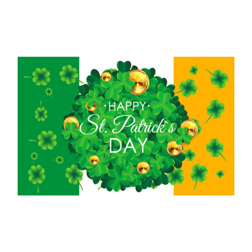 St. Patrick's Day Backdrop Banner Irish Theme 1 Pack