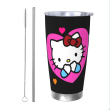 Hello Kitty insulated tumbler cup 20 oz stainless steel