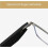 Faltbare Lesebrille mit Blaulichtfilter und Gleitsichtfunktion 3