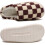 Γυναικείες χνουδωτές παντόφλες με memory foam και επένδυση από τεχνητή γούνα 3