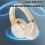Kabellose Over-Ear-Kopfhörer Bluetooth 5.3 Weiß 4