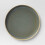 Assiette plate en grès vert olive 25 cm 1