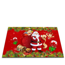 Santa welcome doormat non-slip 18x30 inches