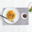Table Mats Grey Heat and Stain Resistant 6 Pcs 5