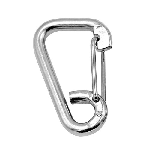 304 Stainless Steel Carabiner Hook M6 60mm 1