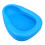 Hospital Bedpan Plastic Blue 1 Pack 5