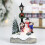 Weihnachtsdorfhäuser, Figuren, moderne Mikrolandschaft 1