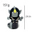 Boneco de Pelúcia Sebastian Solace Cauda de Peixe 27cm 7