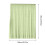 Blackout Curtains Bedroom 39x61 Insulated Polyester One 3