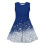Robe d'été sans manches à sequins pour filles, avec col rond et 3