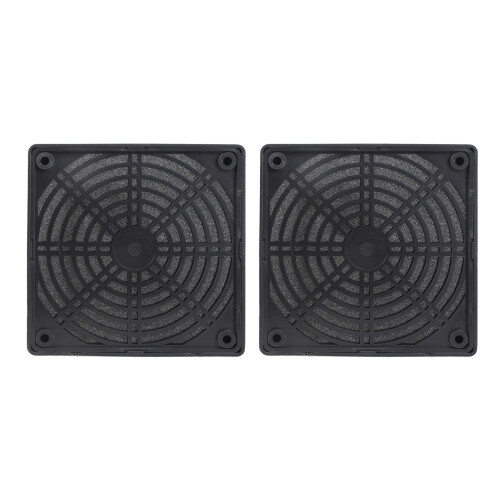 USB-Lüfterfilter, 2er-Pack, staubdichtes Netzgewebe für 4-15 cm 2