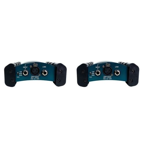 2X Active DI Box Impedance Converter DIBOX Stage Effector Phantom Power Box Active DI Box BOX 1