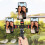 Supporto triplo in alluminio per action camera, telefono e LED 6