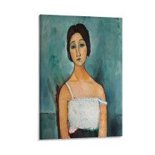 Juego de lienzos decorativos con estampado de Modigliani de 16x24 pulgadas (40x60 cm).