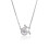 Hello Kitty necklace silver alloy with crystals 1