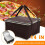 Bolsa térmica impermeável para entrega de pizza BESHOM 1