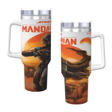 Hrnček z nehrdzavejúcej ocele Star Wars 40 oz s rúčkou a