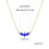 Collier en acier inoxydable avec pierre, style chinois 6