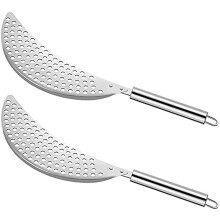 Stainless Steel Crescent Pot Strainer Insert 2 Pack