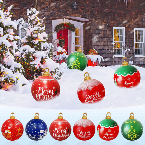 Christmas Inflatable Ball Outdoor Decor 60cm