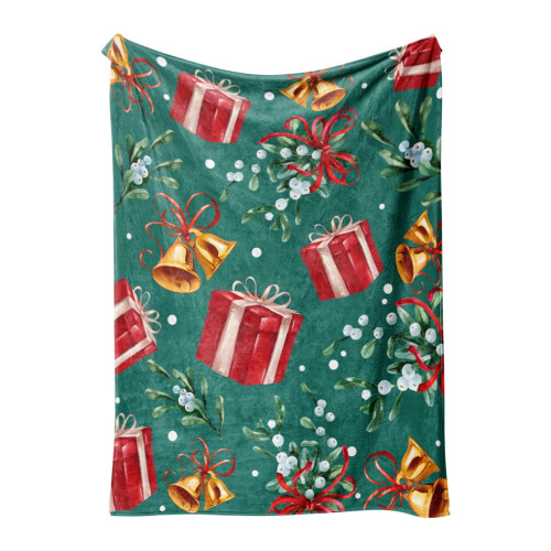 Christmas flannel throw blanket 50x60 inches