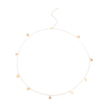 Women's golden belly chain waist chain with paillettes