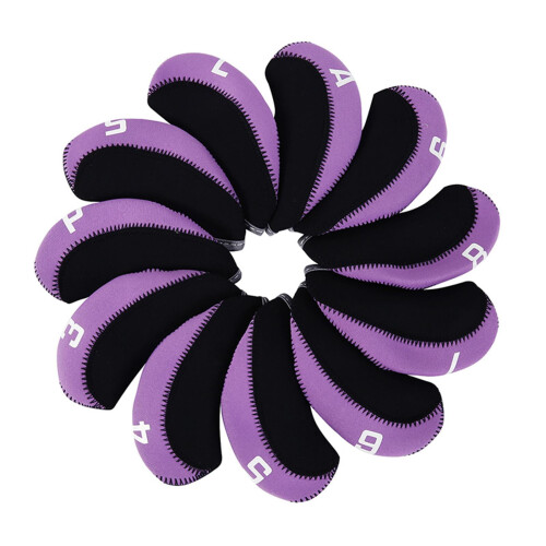 Golf Iron Headcovers Neoprene Anti-Scratch 11-Piece