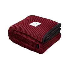Velvet Throw Blanket Contrasting Color 50x60 inches