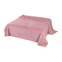 Flannel Taffeta Throw Blanket Double-Sided 9 Colors