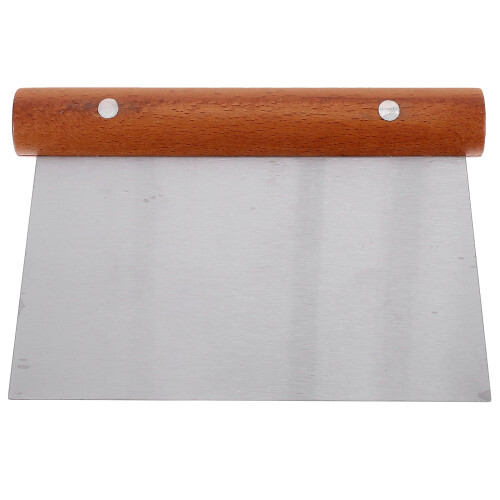 Stainless Steel Scraper with Wood Handle 1 Piece