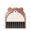 Ensemble balai et pelle ours en peluche mini pliable 8