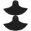 Xing drum cymbal mute pads rubber silencer 2 pcs 1