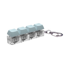 XOAIHY fidget gadget keyboard 4-button with sound and LED