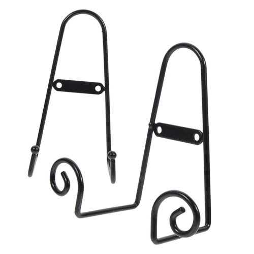 Metal Plate Display Stand for Photos or Dishes 2pcs